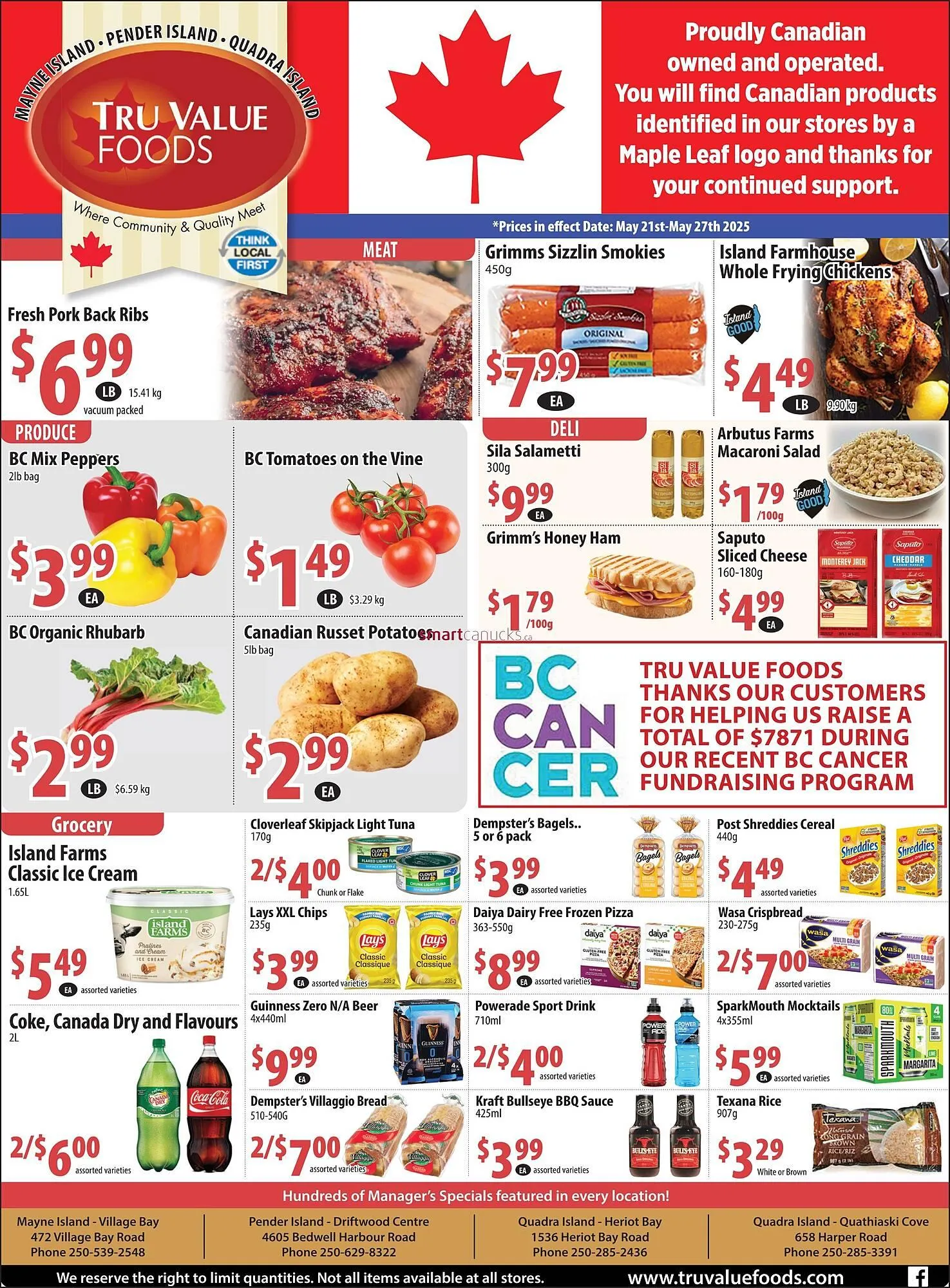 Tru Value Foods flyer from May 21 to June 17 2025 - flyer page 1