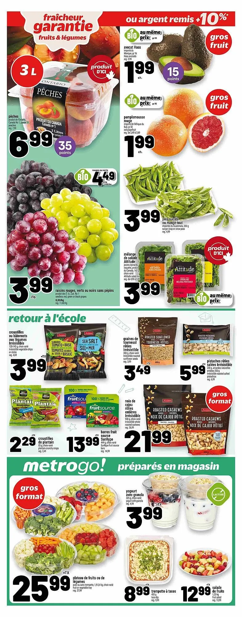 Metro flyer from September 3 to September 10 2025 - flyer page 7