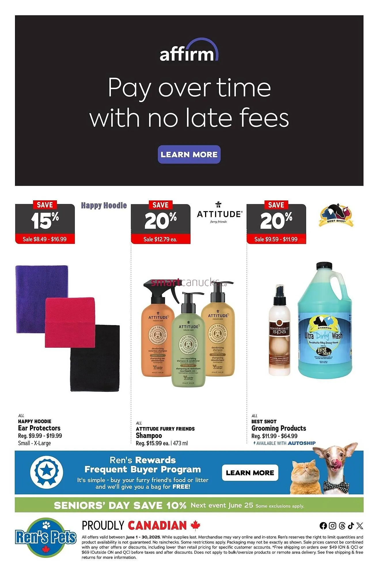 Ren’s Pets Depot flyer from June 2 to July 2 2025 - flyer page 4