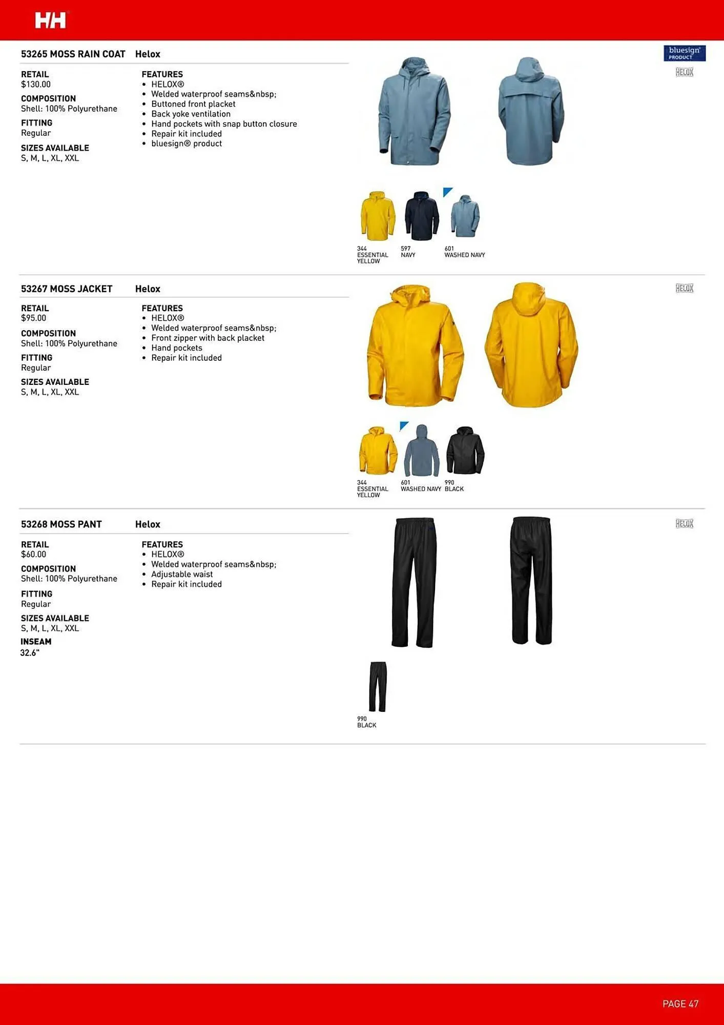 Helly Hansen flyer from March 12 to May 31 2026 - flyer page 47