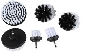 6 pc Power Drill Cleaning Brush Set