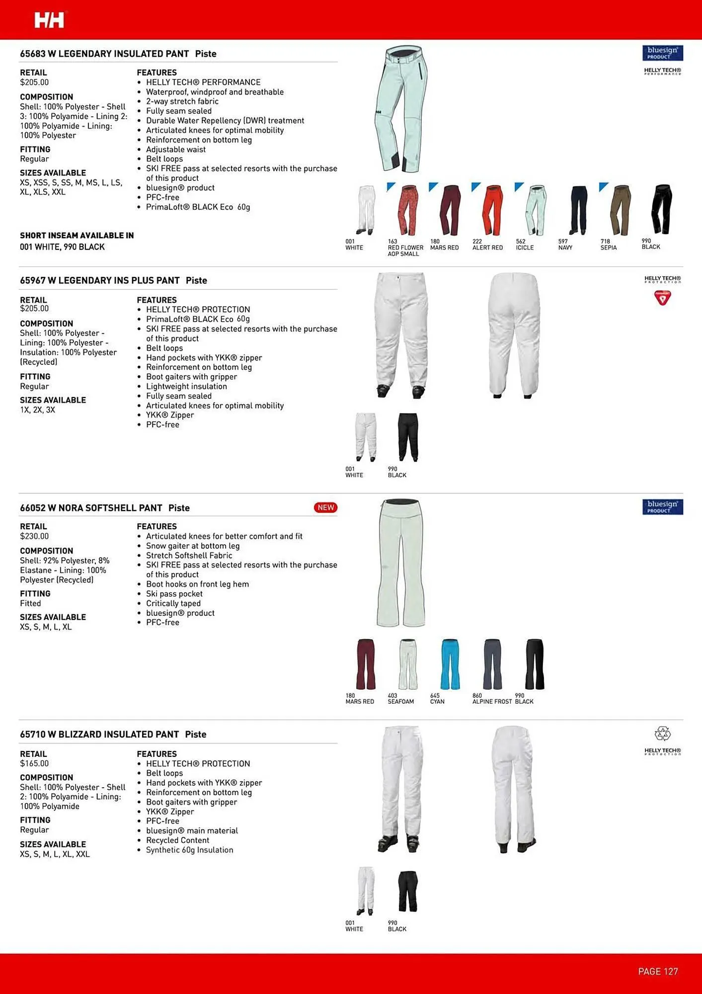 Helly Hansen flyer from September 11 to February 28 2026 - flyer page 127
