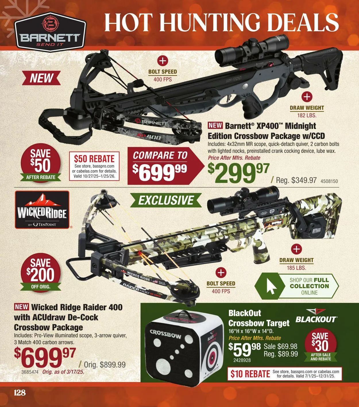Bass Pro Current flyer from November 6 to November 20 2025 - flyer page 128
