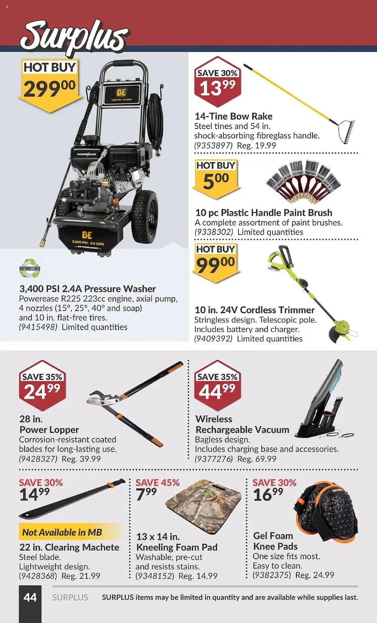 Princess Auto flyer from May 6 to May 18 2025 - flyer page 49