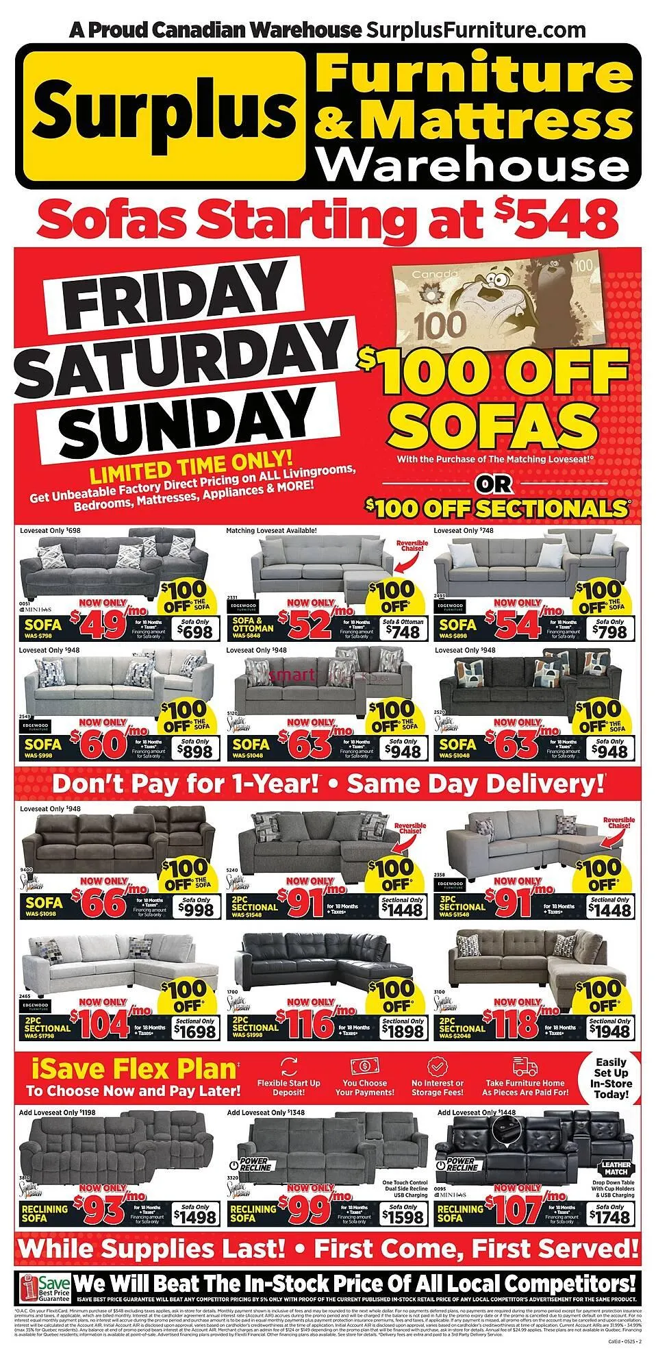 Surplus Furniture flyer - 1