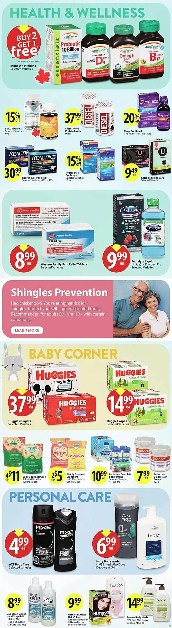 Save on Foods flyer from March 27 to April 3 2025 - flyer page 21