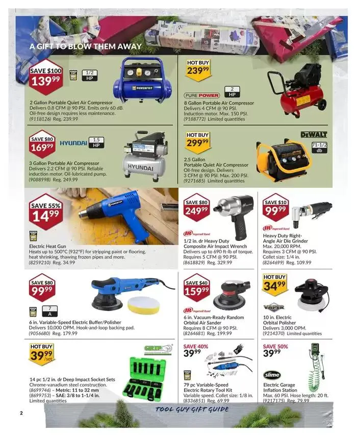 Special offers for you from December 10 to December 25 2024 - flyer page 2