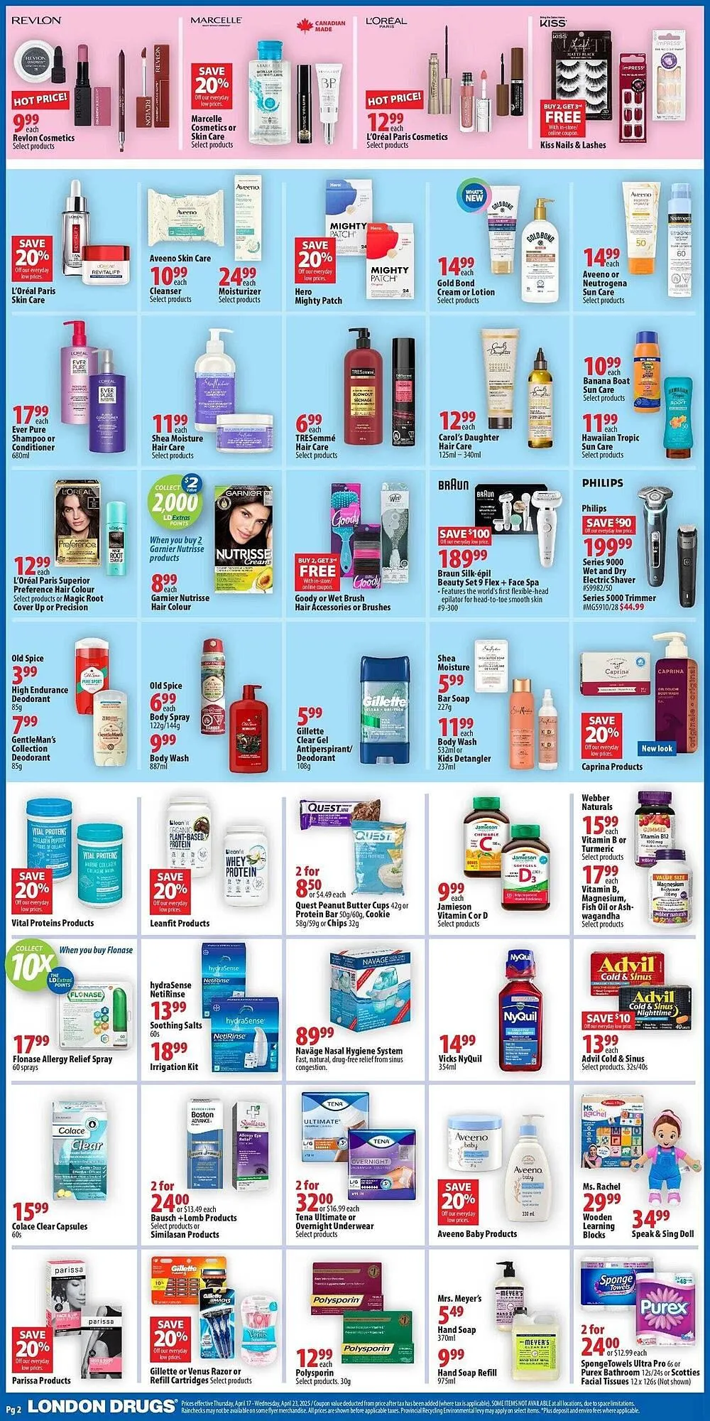 London Drugs flyer from April 17 to April 23 2025 - flyer page 2