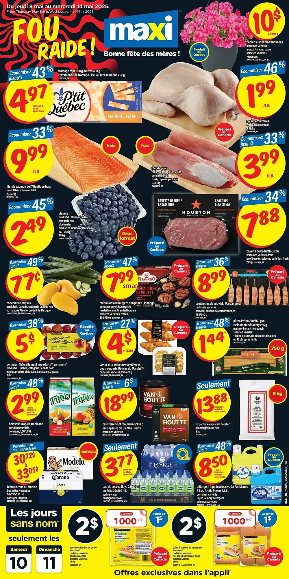 Maxi flyer from May 8 to May 21 2025 - flyer page 1