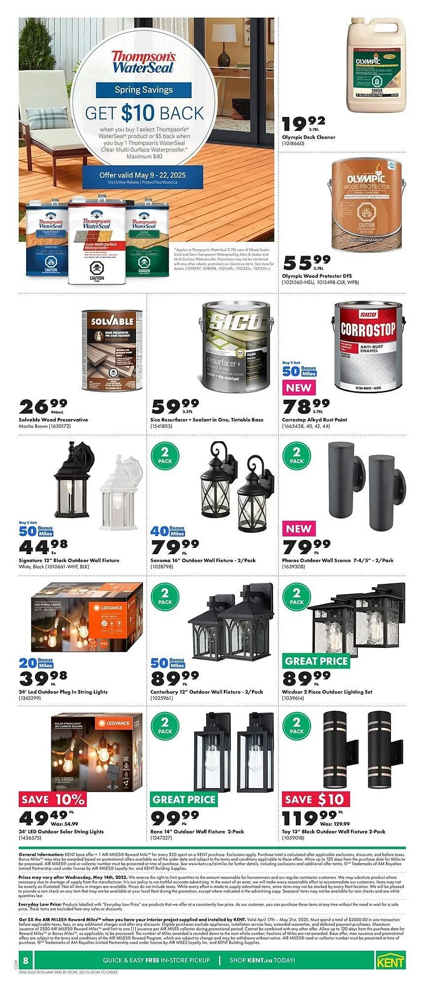 Kent flyer from May 8 to May 14 2025 - flyer page 10