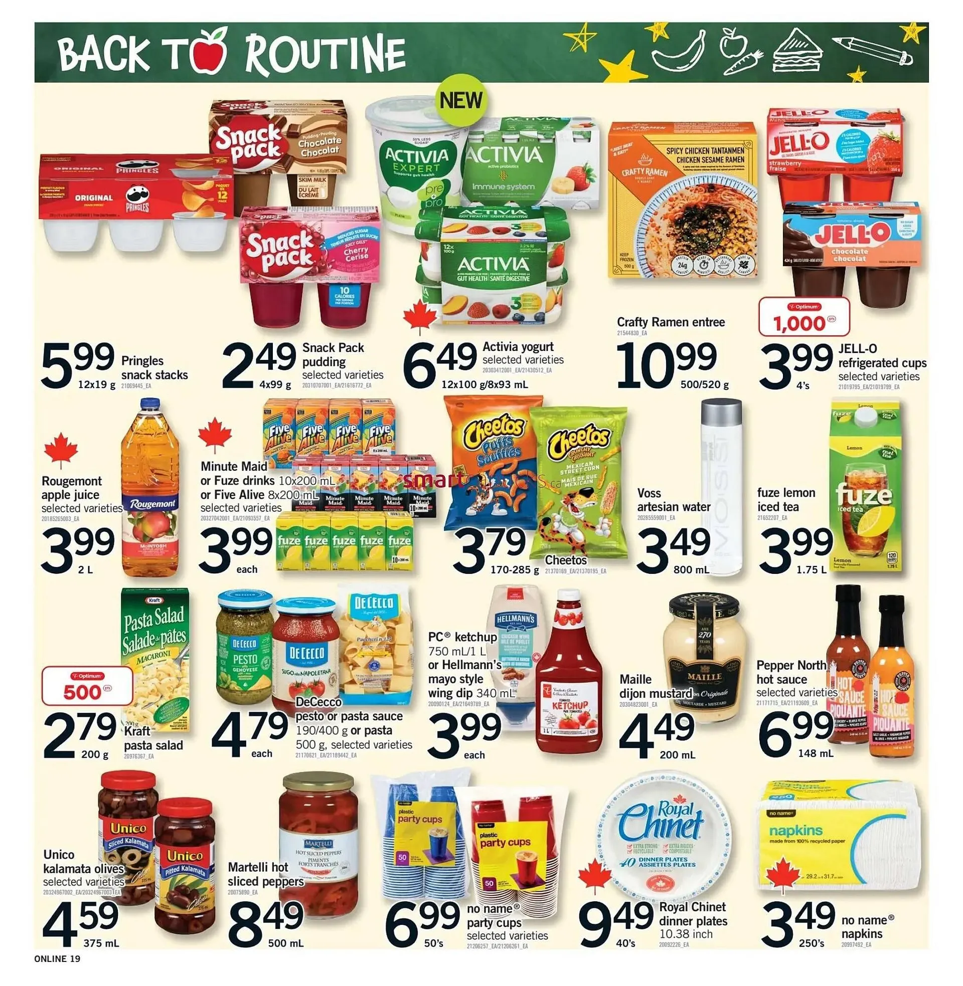 Fortinos flyer from August 28 to September 3 2025 - flyer page 19