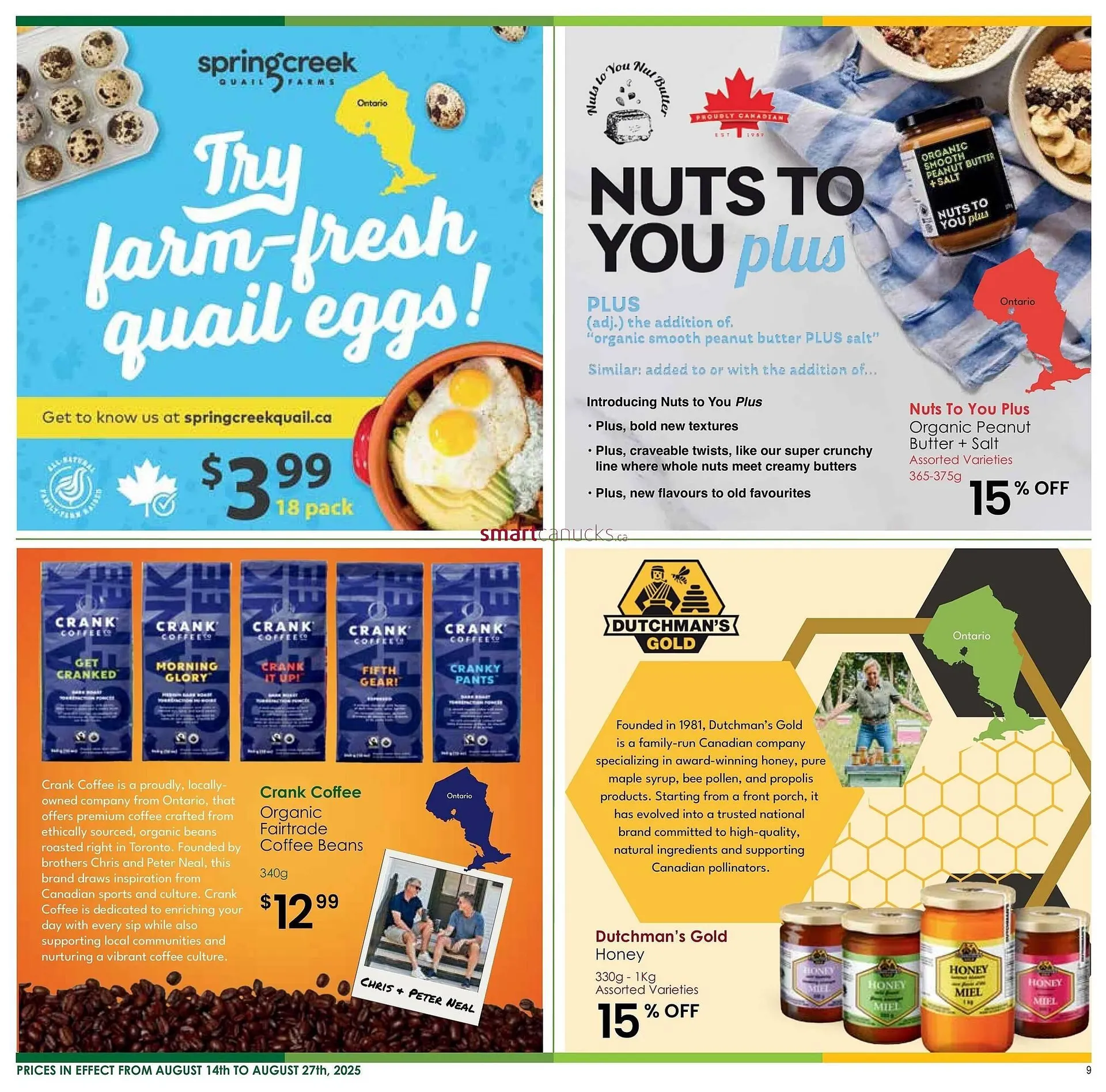 Nature's Emporium flyer from August 14 to September 24 2025 - flyer page 9