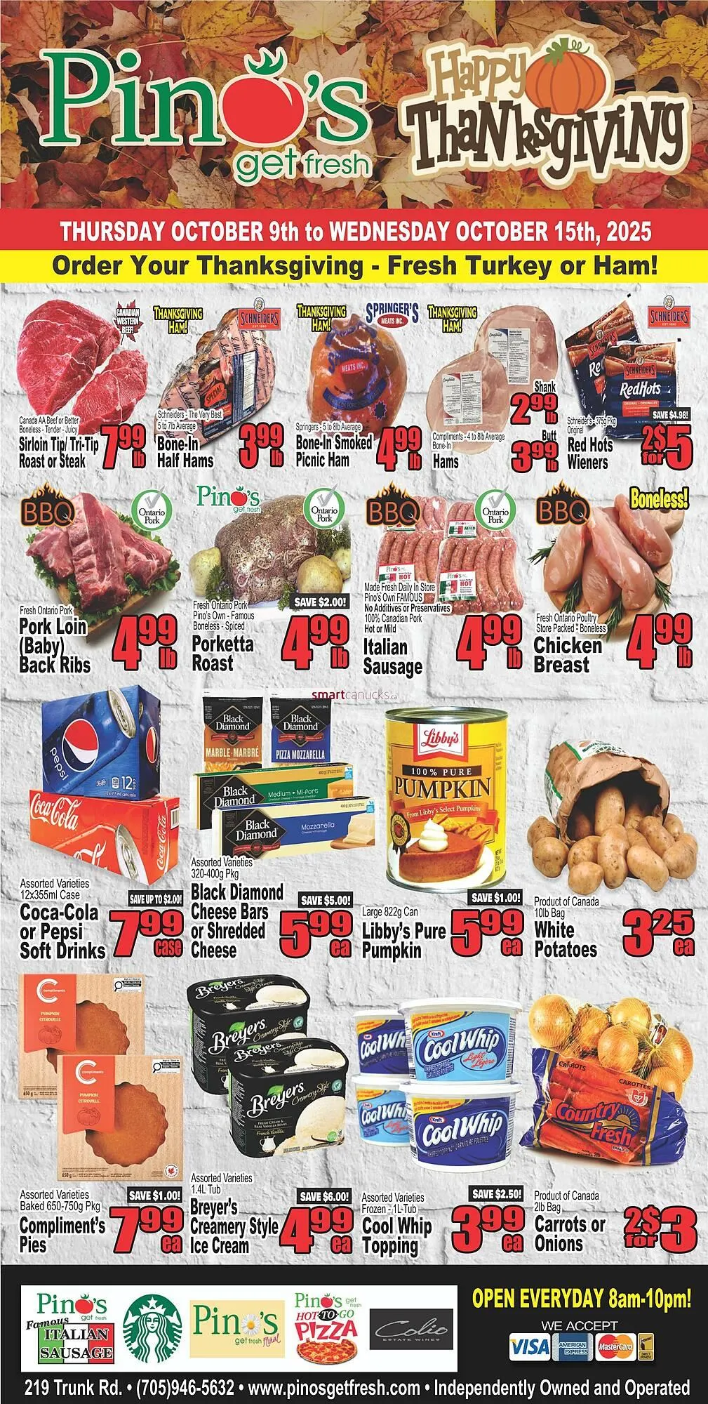 Pino's flyer from October 8 to October 14 2025 - flyer page 1