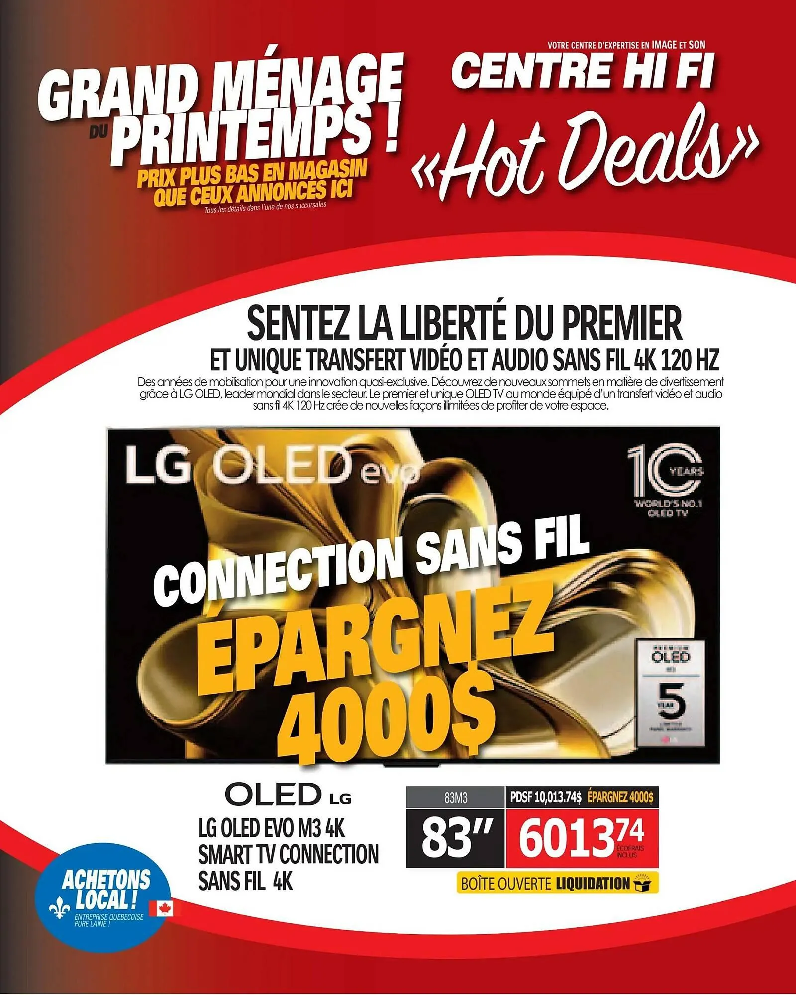 Centre Hi-Fi flyer from March 28 to April 3 2025 - flyer page 5