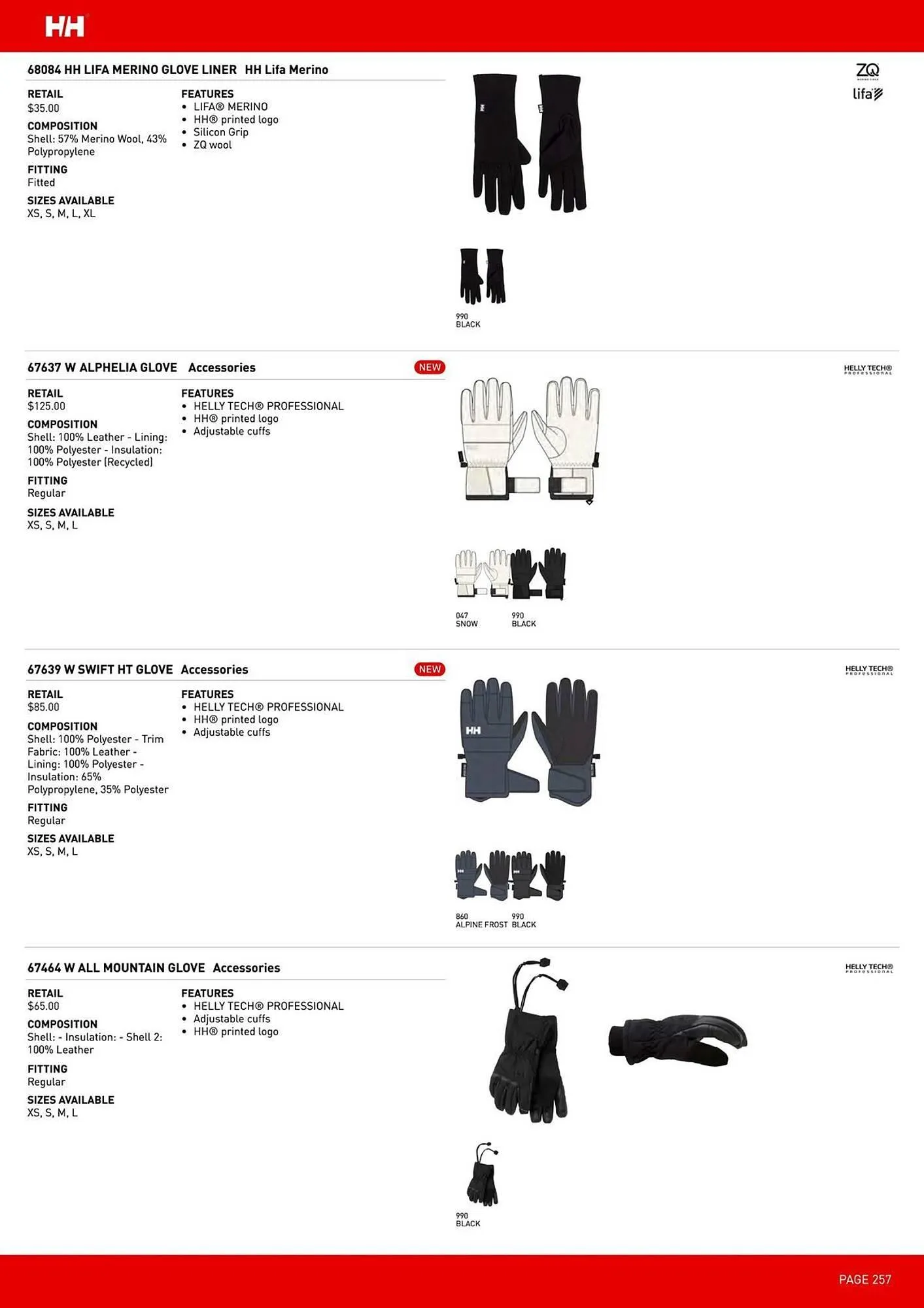 Helly Hansen flyer from September 11 to February 28 2026 - flyer page 257