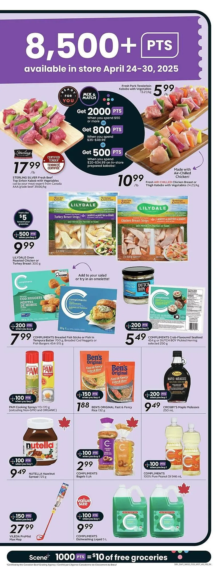 Safeway flyer from April 24 to May 1 2025 - flyer page 7