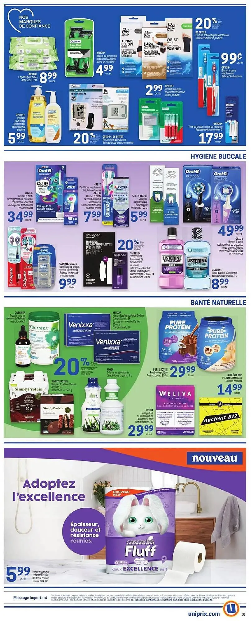 Uniprix flyer from September 4 to September 11 2025 - flyer page 7