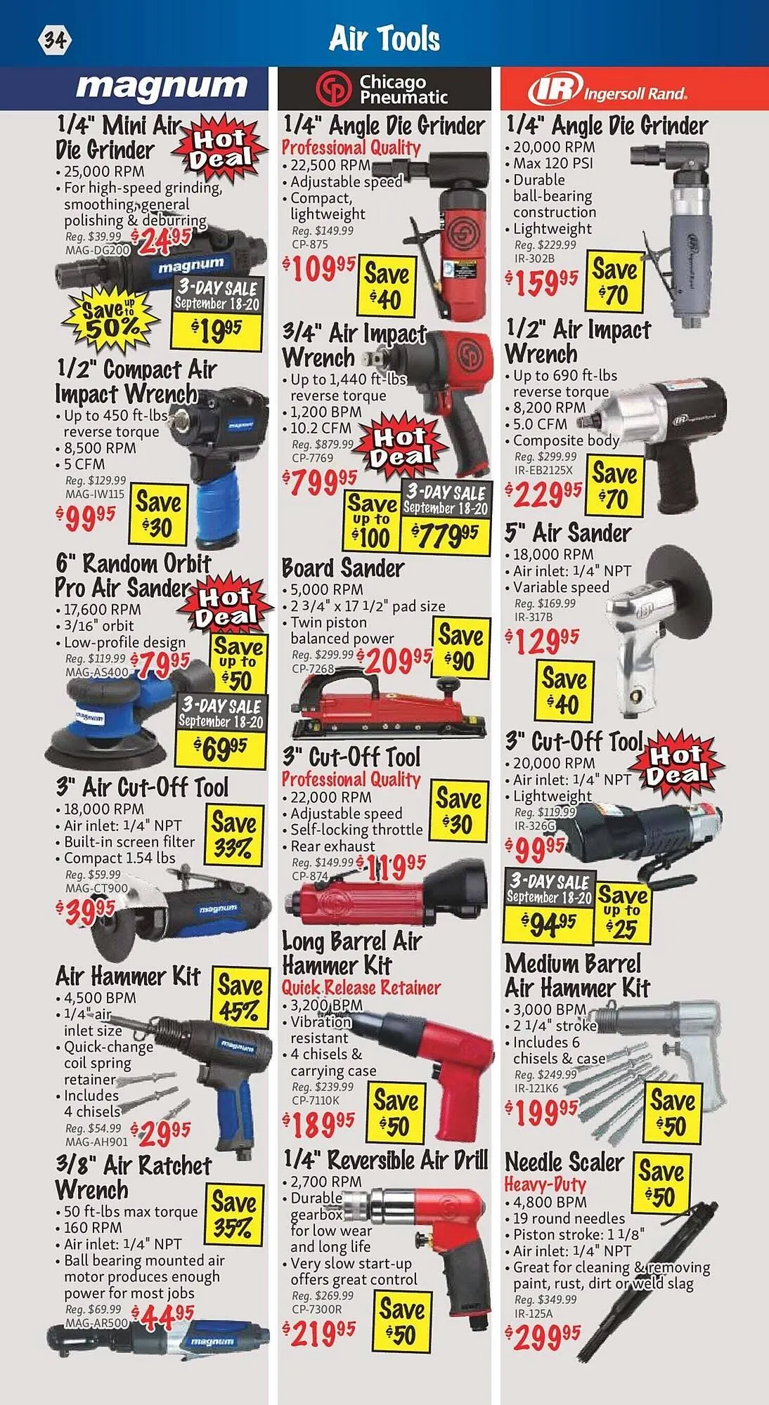 KMS Tools flyer from September 1 to September 15 2025 - flyer page 34