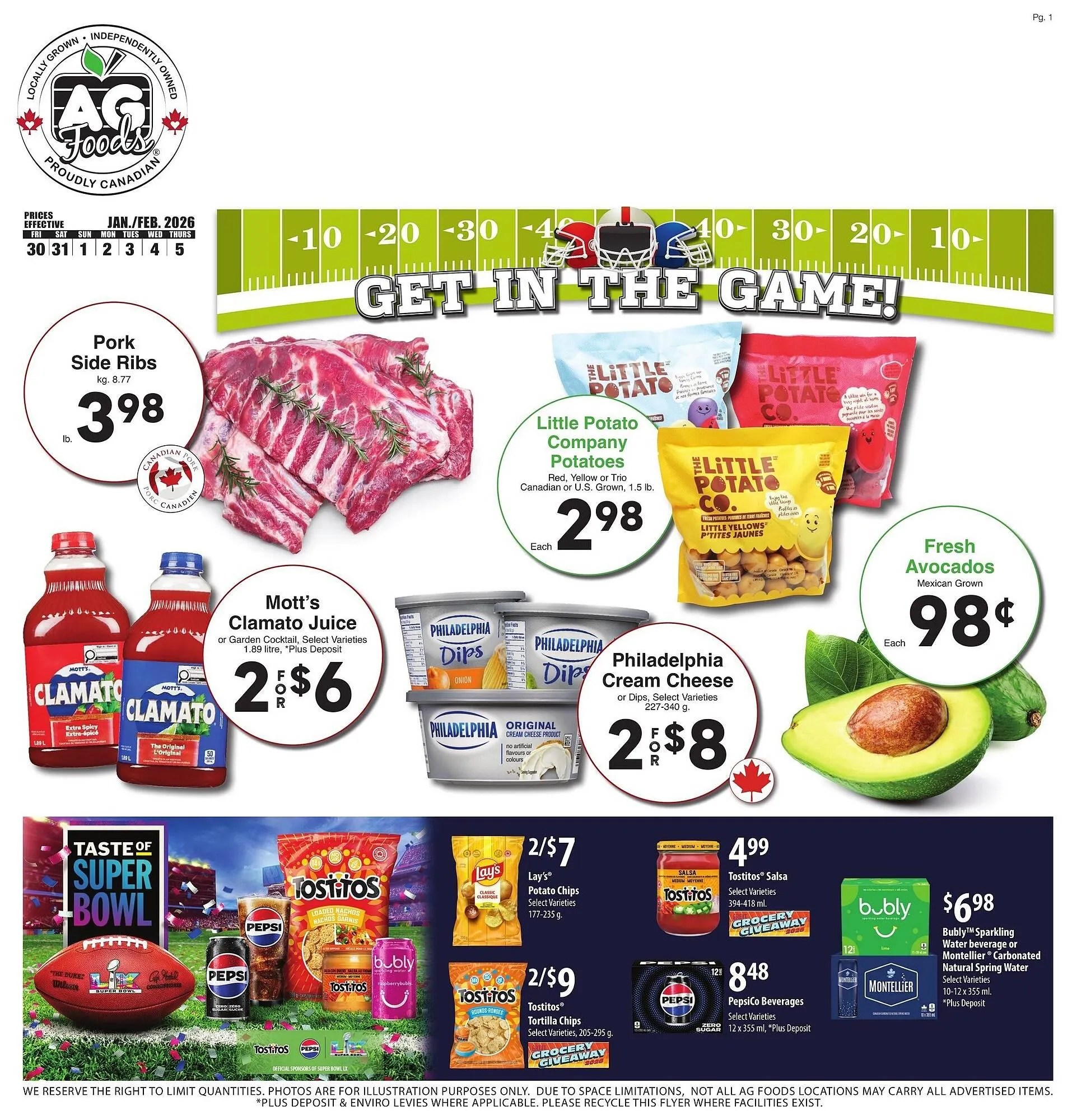 AG Foods flyer - 1