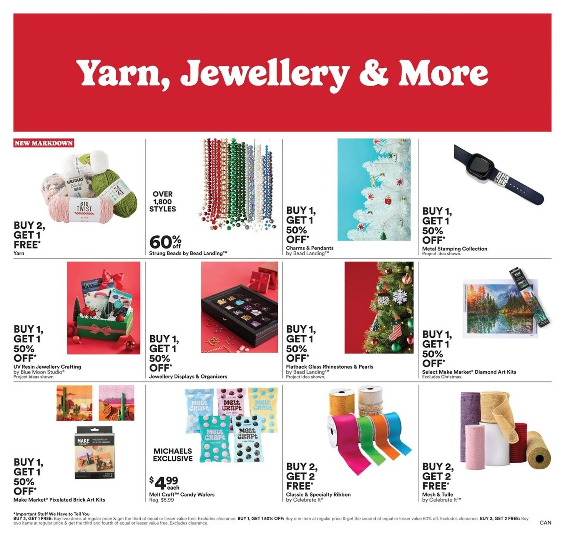 Michaels flyer from November 27 to December 2 2025 - flyer page 9