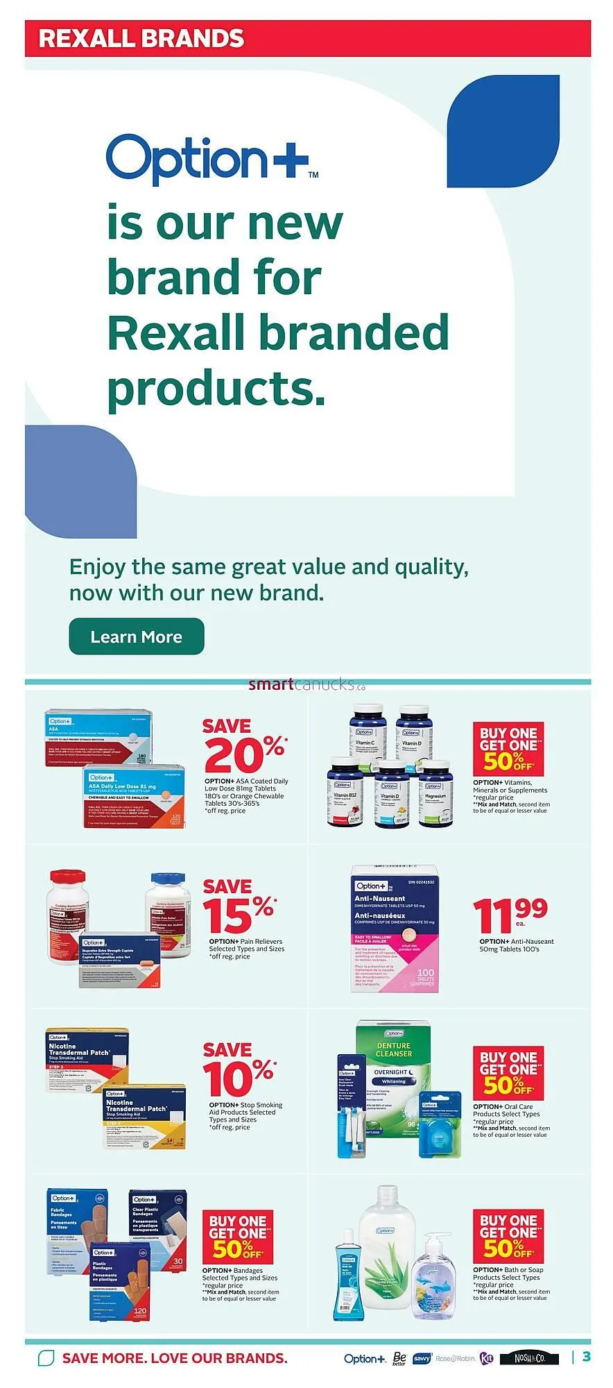 Rexall flyer from August 28 to September 3 2025 - flyer page 10