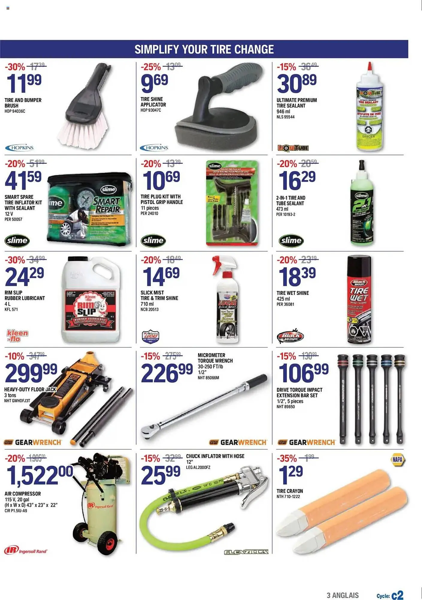 NAPA Auto Parts flyer from October 1 to November 1 2025 - flyer page 3