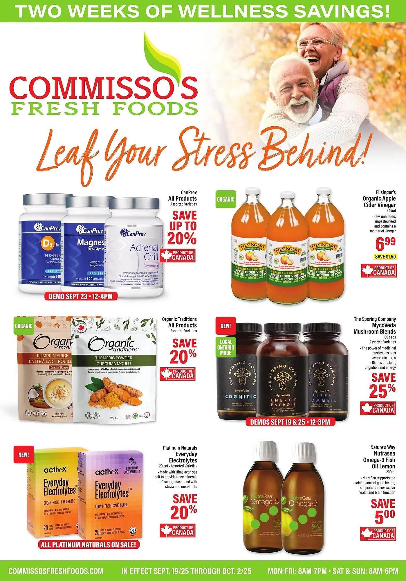 Commisso's Fresh Foods flyer from September 18 to September 24 2025 - flyer page 1