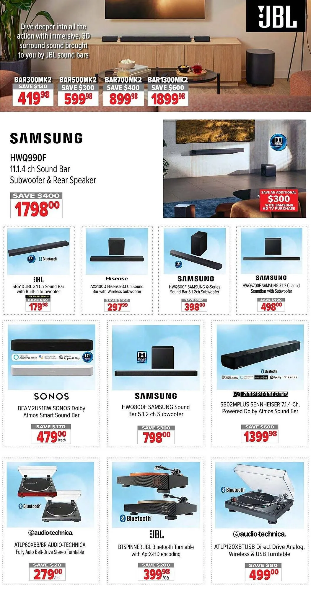 2001 Audio Video flyer from March 20 to March 27 2026 - flyer page 5