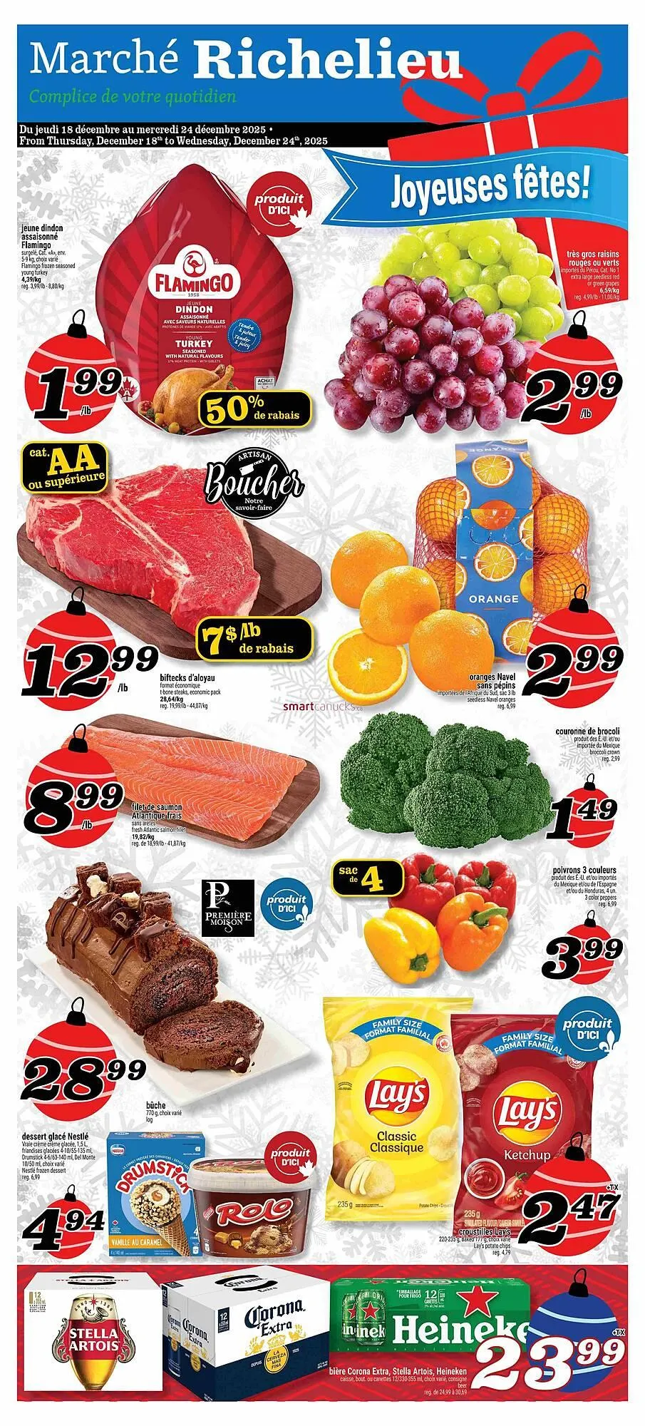 Marché Richelieu flyer from December 18 to December 24 2025 - flyer page 1