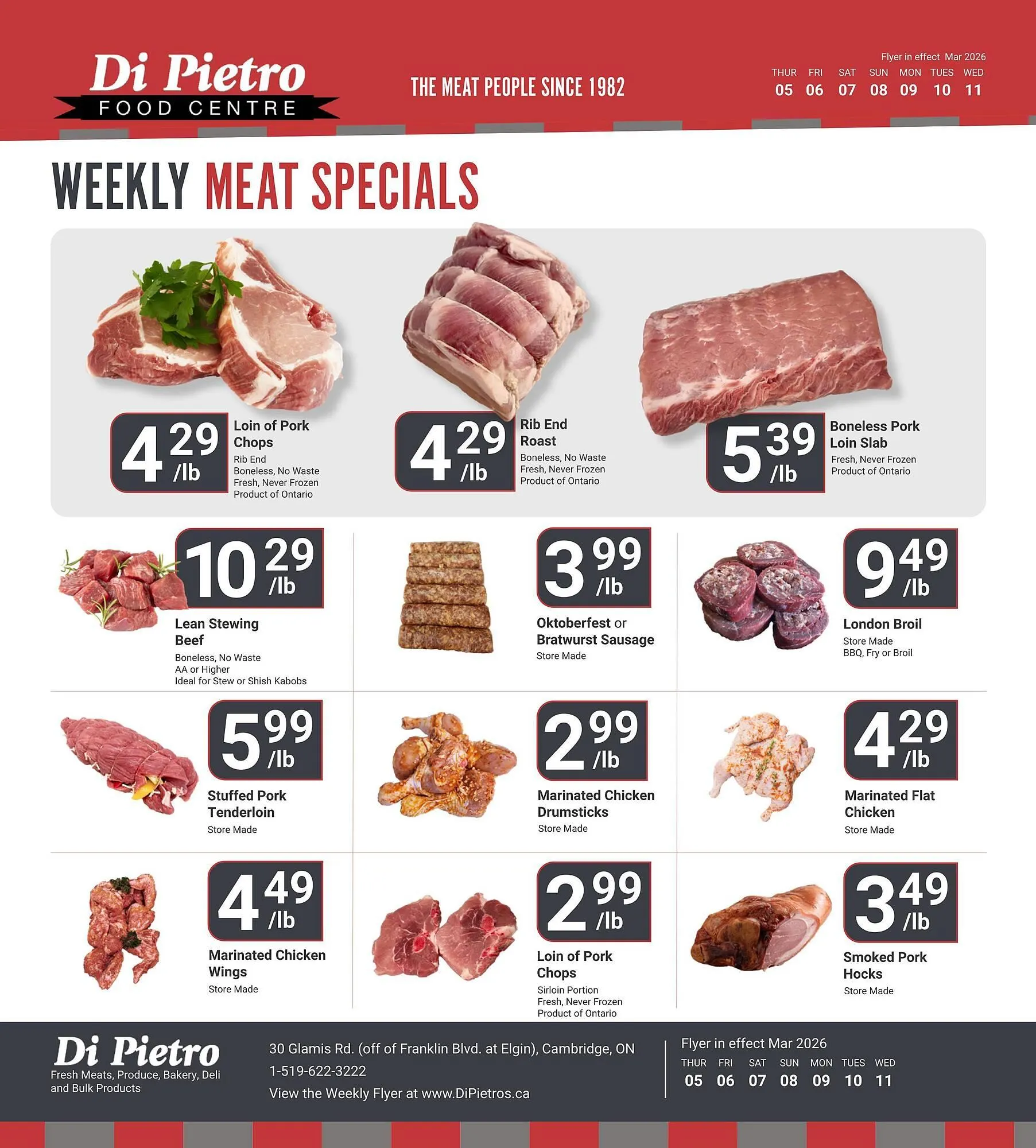 Di Pietro flyer from March 5 to March 11 2026 - flyer page 3