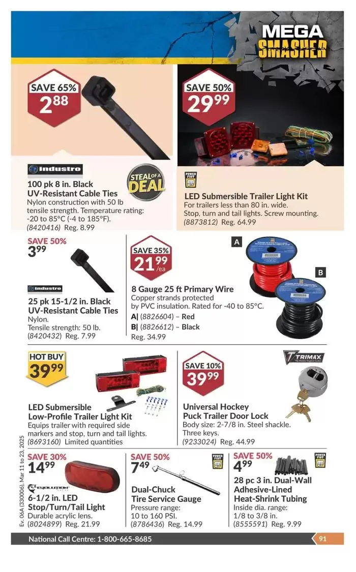 National Sale from March 11 to March 23 2025 - flyer page 96