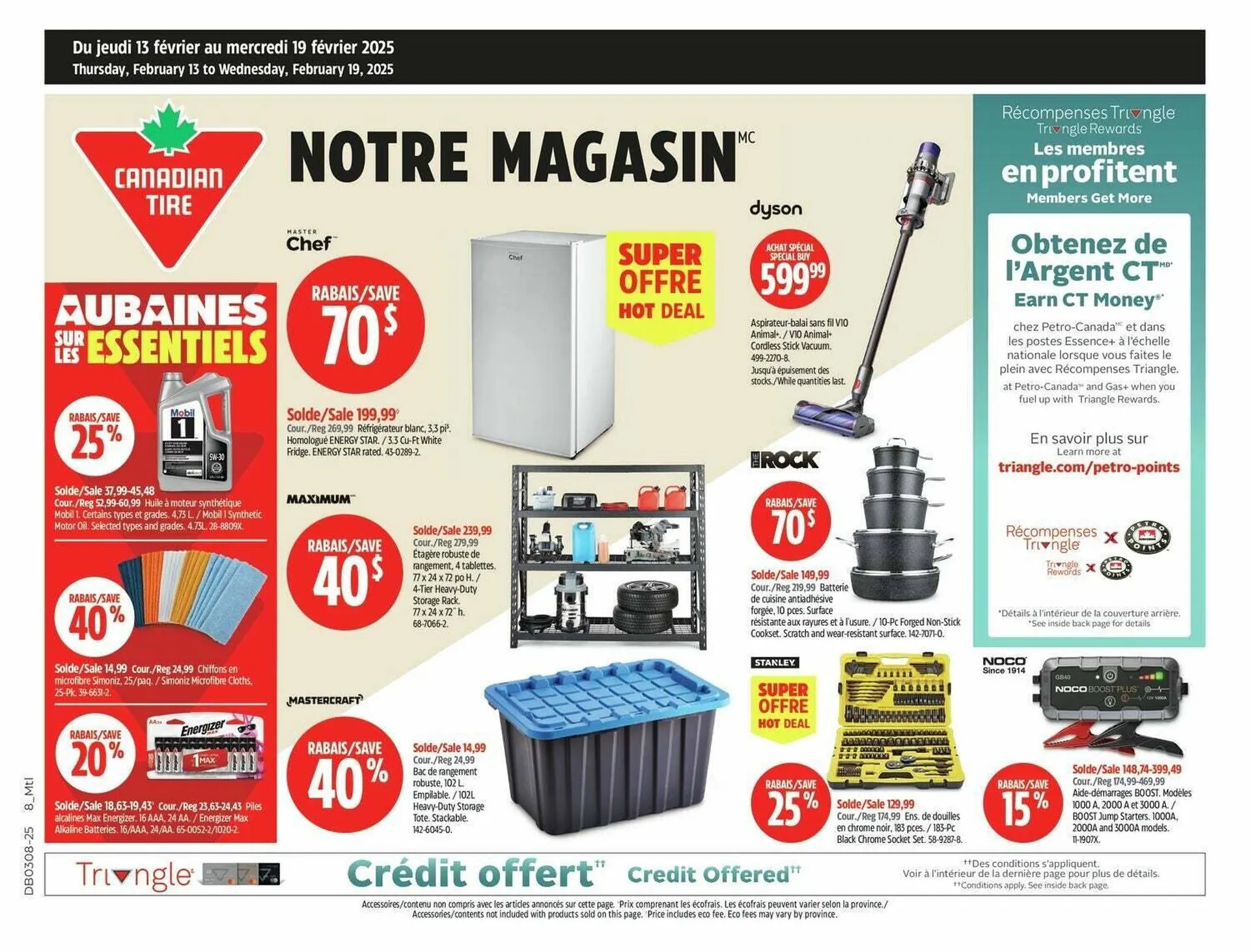 Canadian Tire flyer from February 13 to February 20 2025 - flyer page 1
