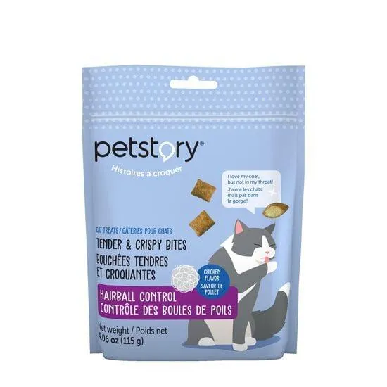 Tender & crispy bites for cats, hairball control
