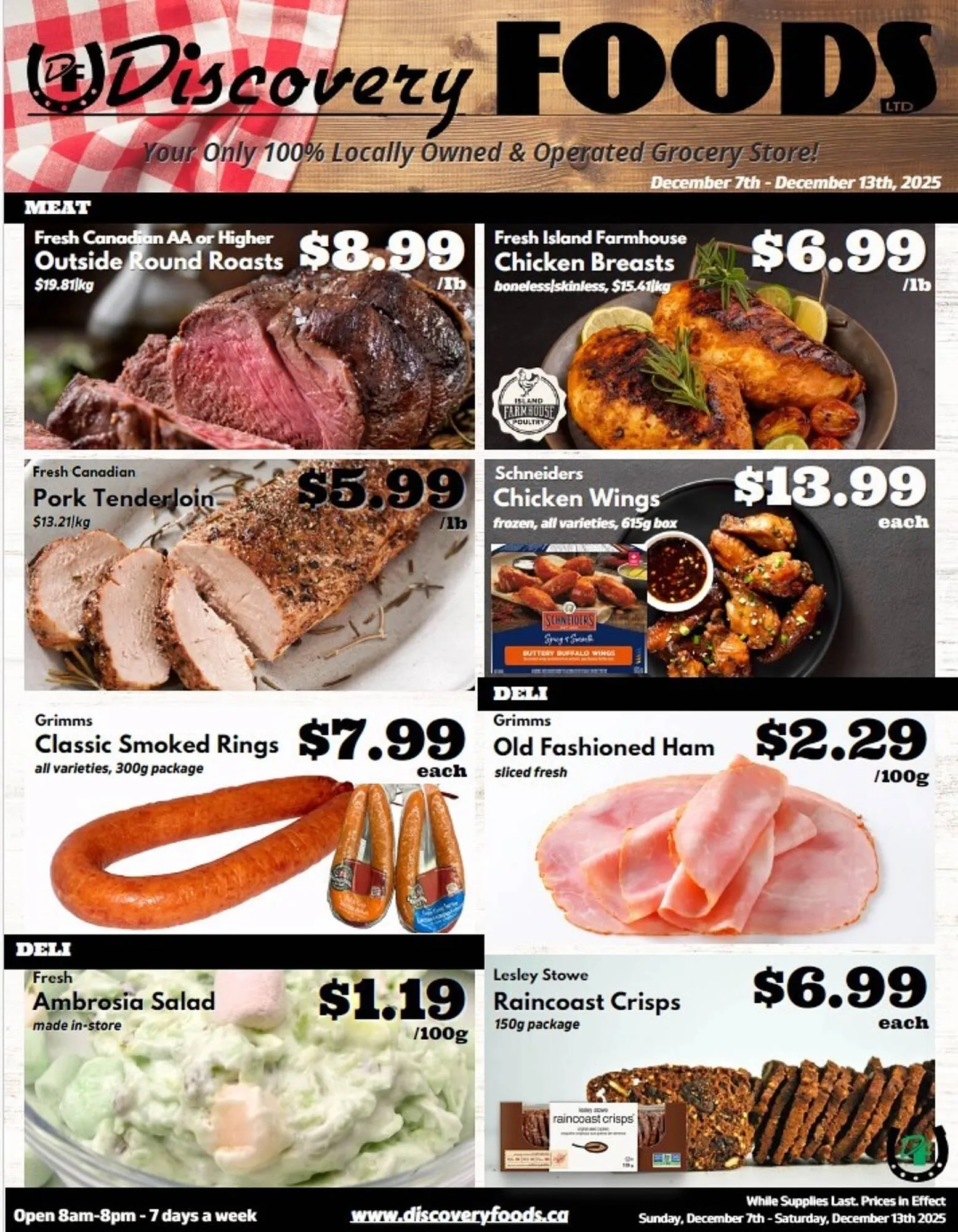 Discovery Foods flyer from December 7 to December 24 2025 - flyer page 1