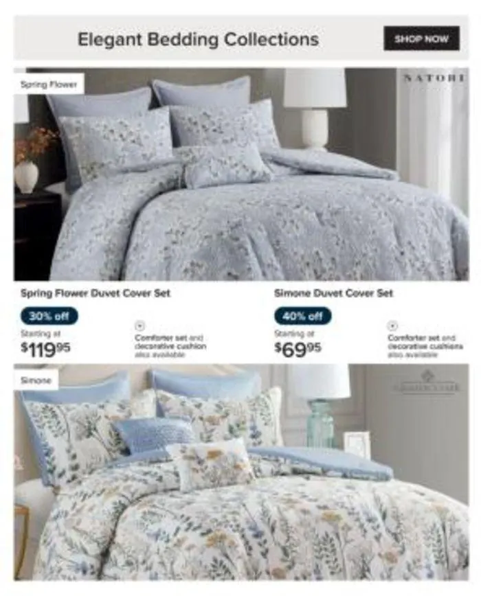 Linen Chest Flyer I Shop our Bedding Sale from May 23 to June 6 2024 - flyer page 34