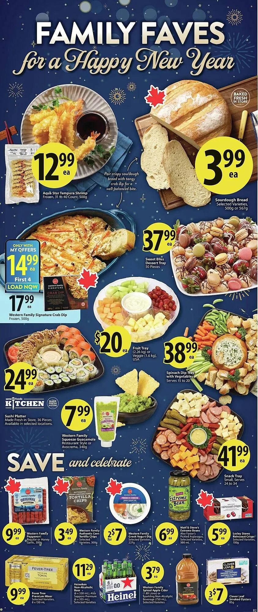 Save on Foods flyer from December 27 to January 1 2026 - flyer page 2