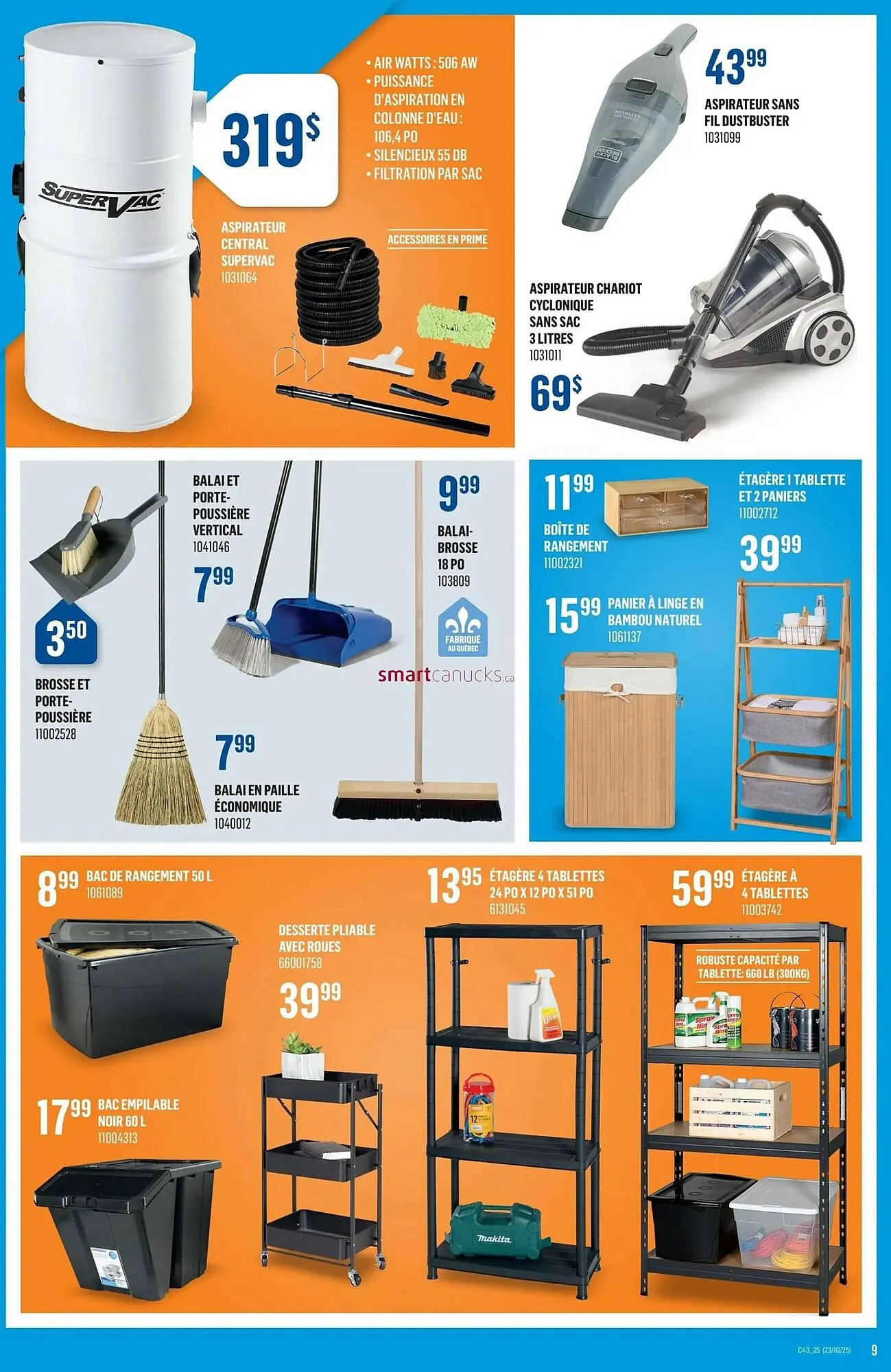 Canac flyer from October 23 to October 29 2025 - flyer page 9