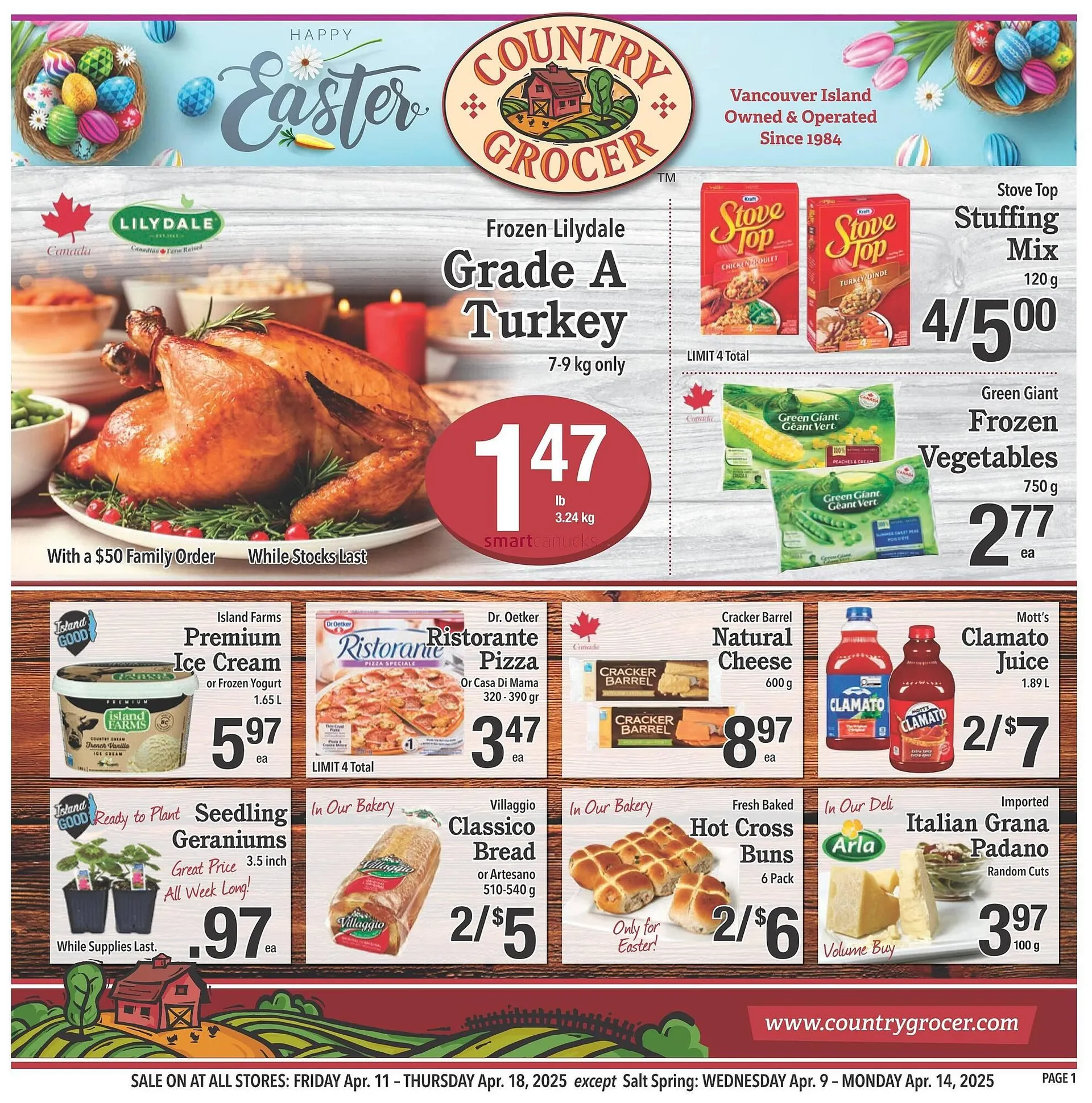 Country Grocer flyer - 1