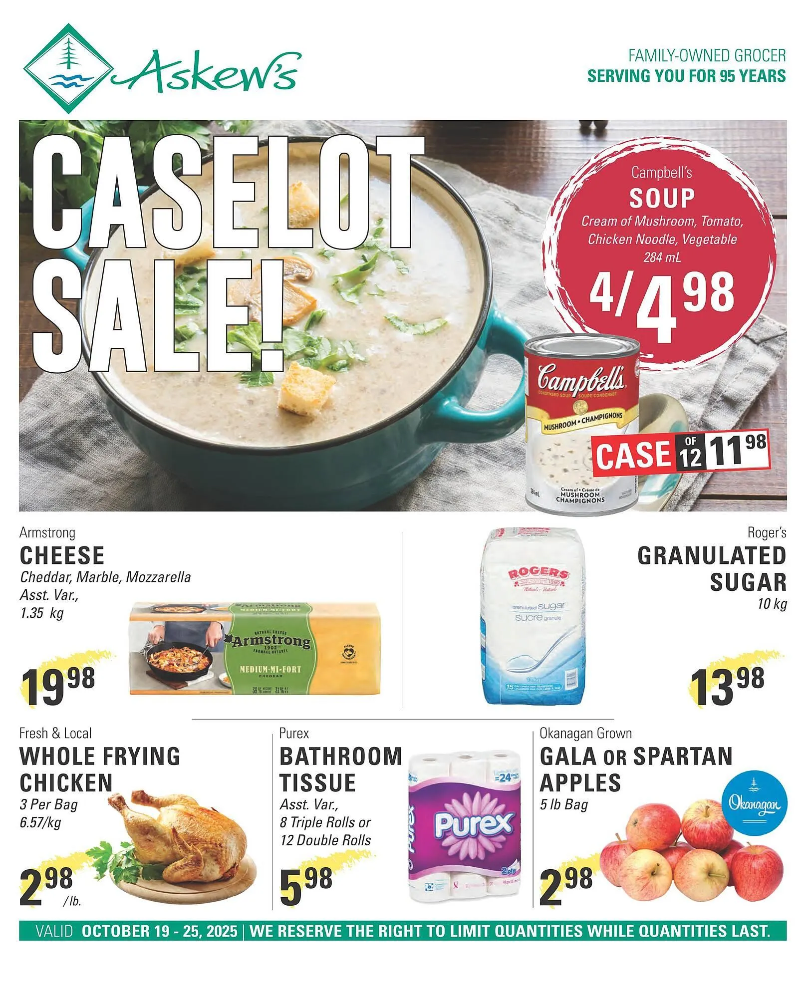 Askews Foods flyer from October 19 to October 25 2025 - flyer page 1