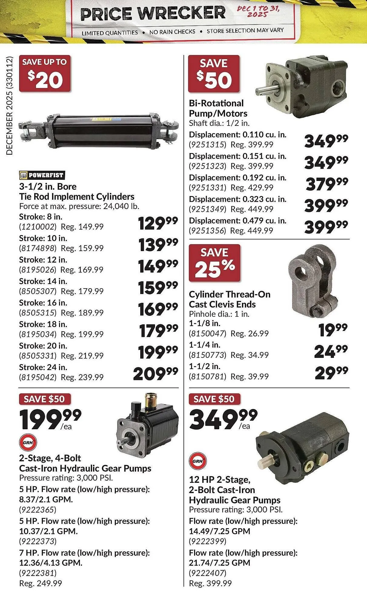 Princess Auto flyer from December 1 to January 1 2026 - flyer page 35