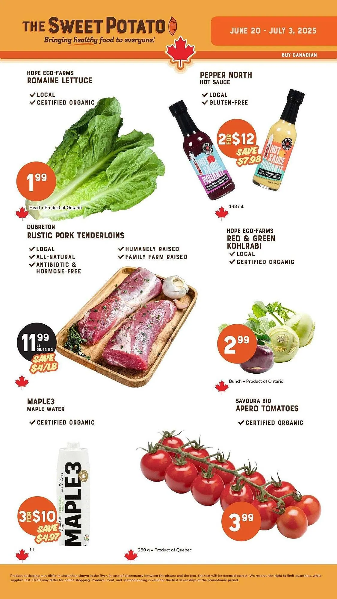 The Sweet Potato flyer - 1