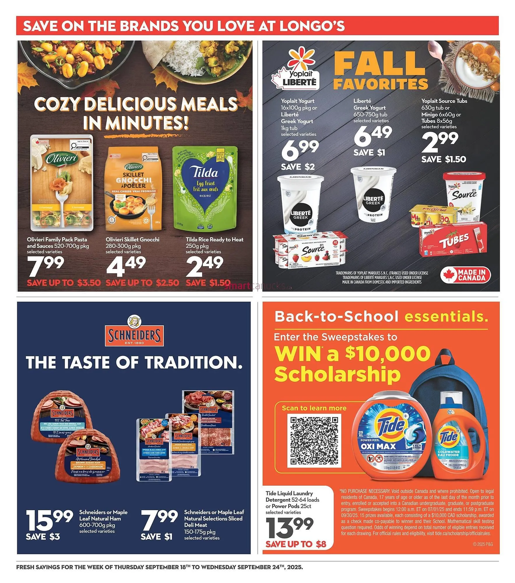 Longo's flyer from September 18 to September 24 2025 - flyer page 18