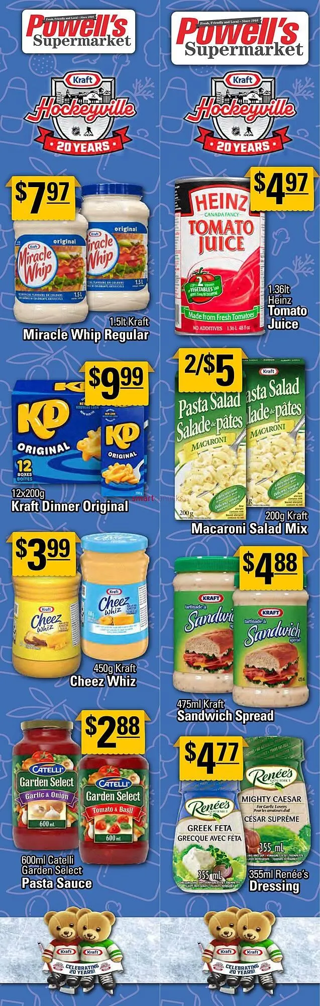 Powells Supermarket flyer - 1
