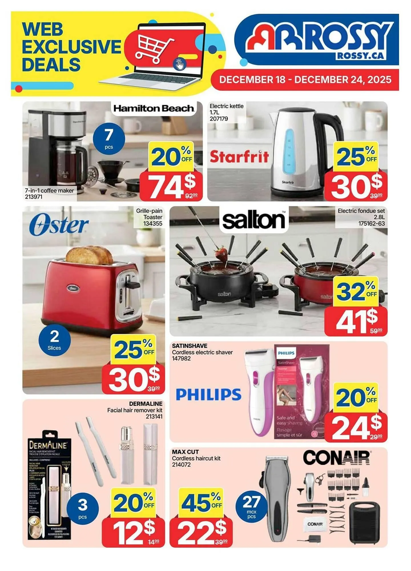 Rossy flyer from December 18 to December 24 2025 - flyer page 1