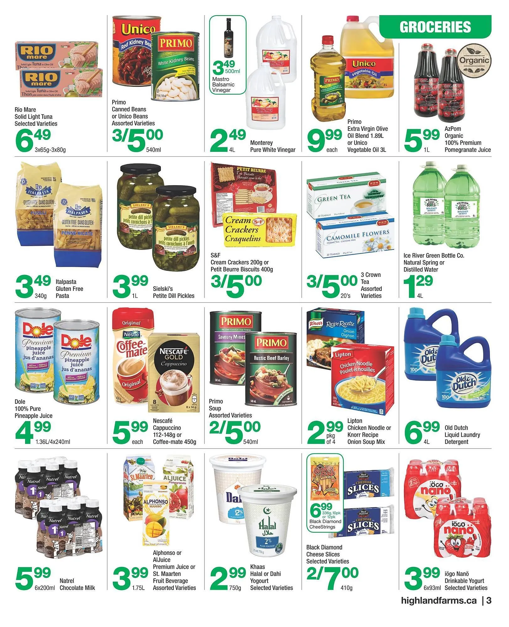Highland Farms flyer from January 8 to January 21 2026 - flyer page 3