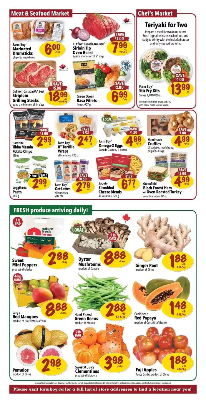 Farm Boy weekly flyer from January 23 to January 29 2025 - flyer page 2