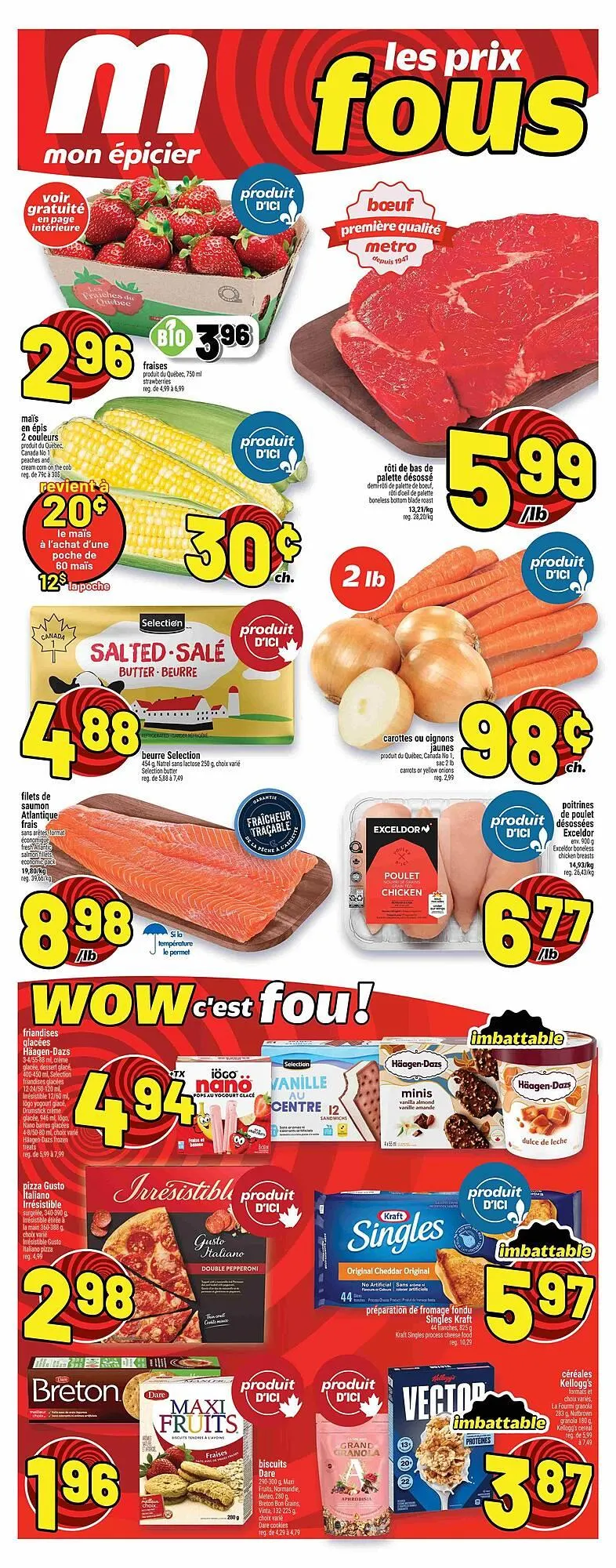 Metro flyer from August 8 to August 29 2025 - flyer page 1