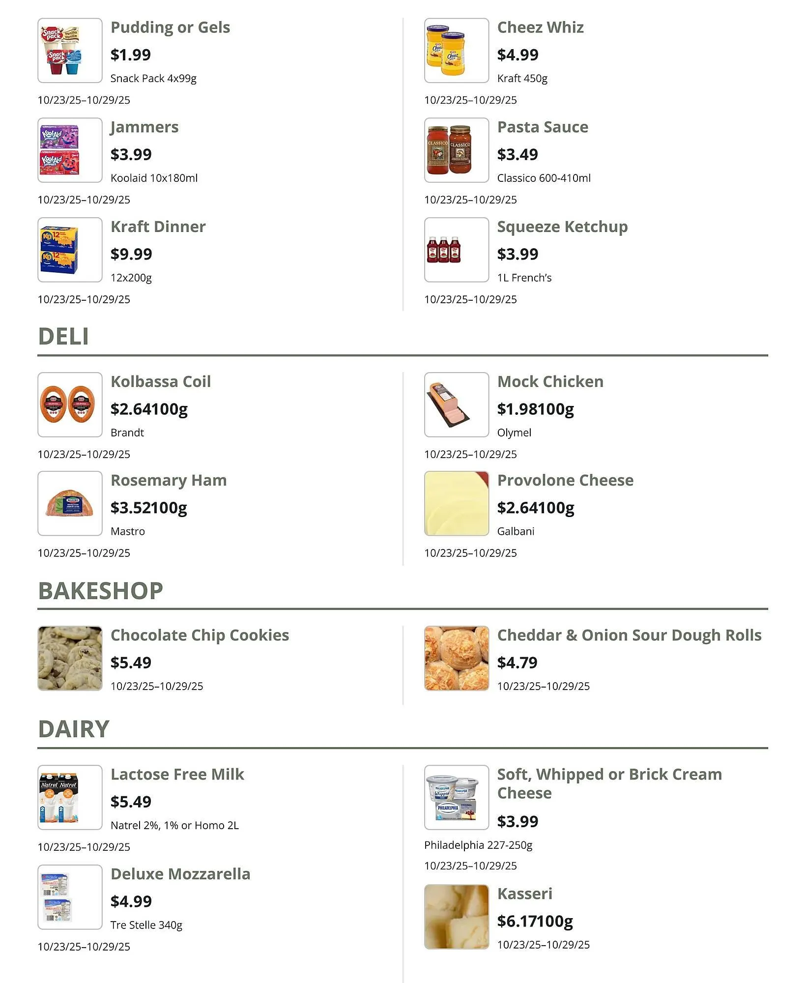 Lamantia's flyer from October 23 to October 29 2025 - flyer page 3