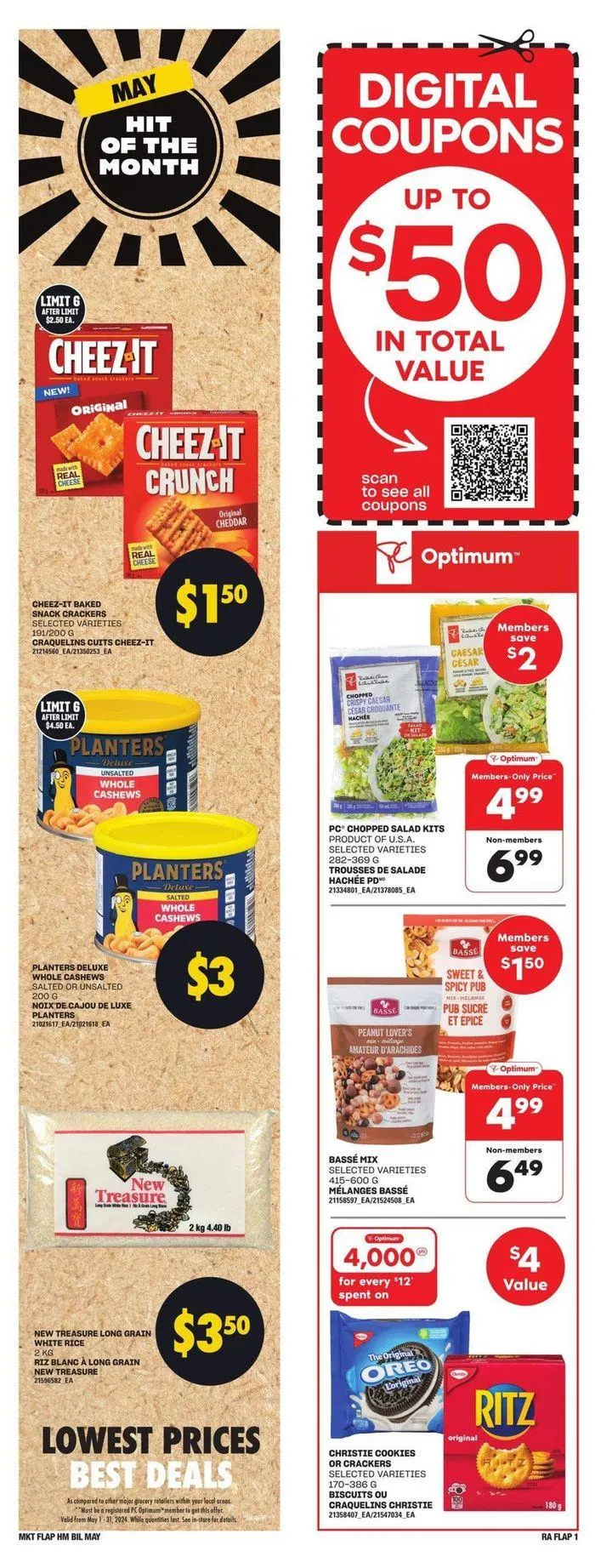 Atlantic Superstore weeky flyer from May 23 to May 29 2024 - flyer page 1