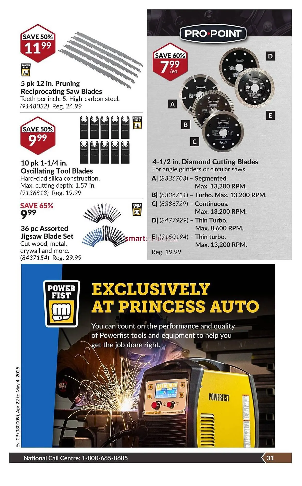 Princess Auto flyer from April 18 to April 24 2025 - flyer page 36